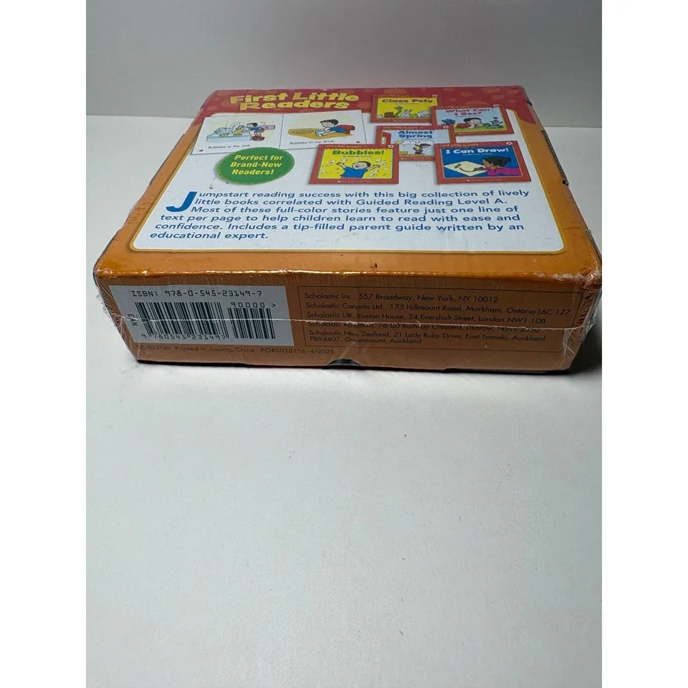 Scholastic First Little Readers New Sealed Guided Reading Level A 25 Book Set